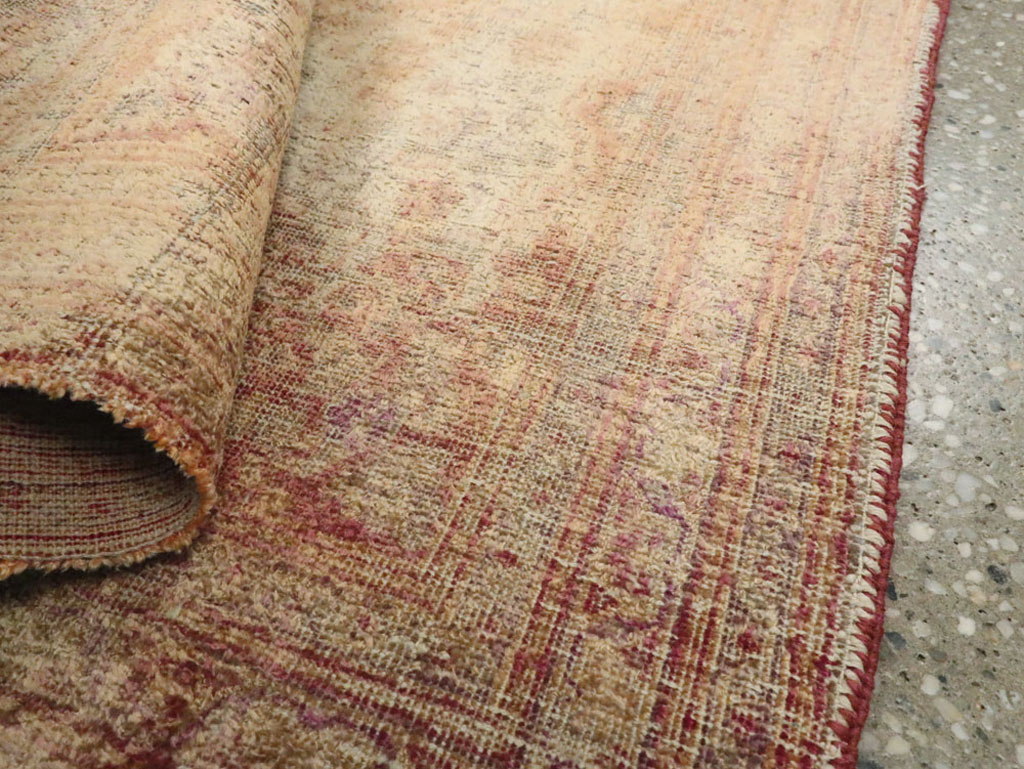 Antique Persian Tabriz Silk Rug, No.16513 - Galerie Shabab