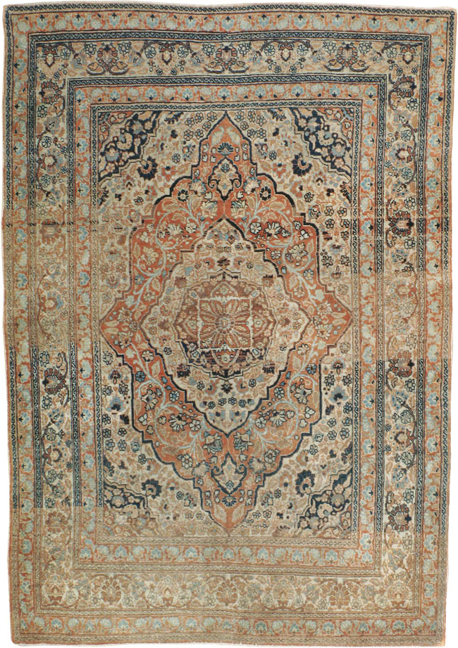 Antique Persian Tabriz Hagi Jalili, No.16517 - Galerie Shabab
