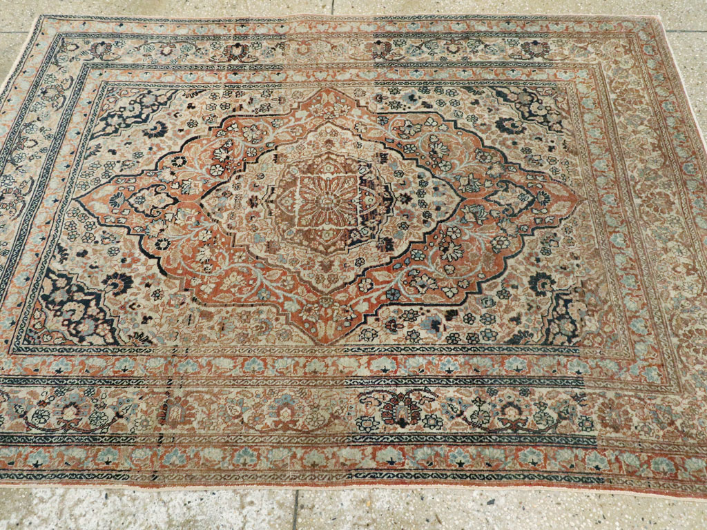 Antique Persian Tabriz Hagi Jalili, No.16517 - Galerie Shabab