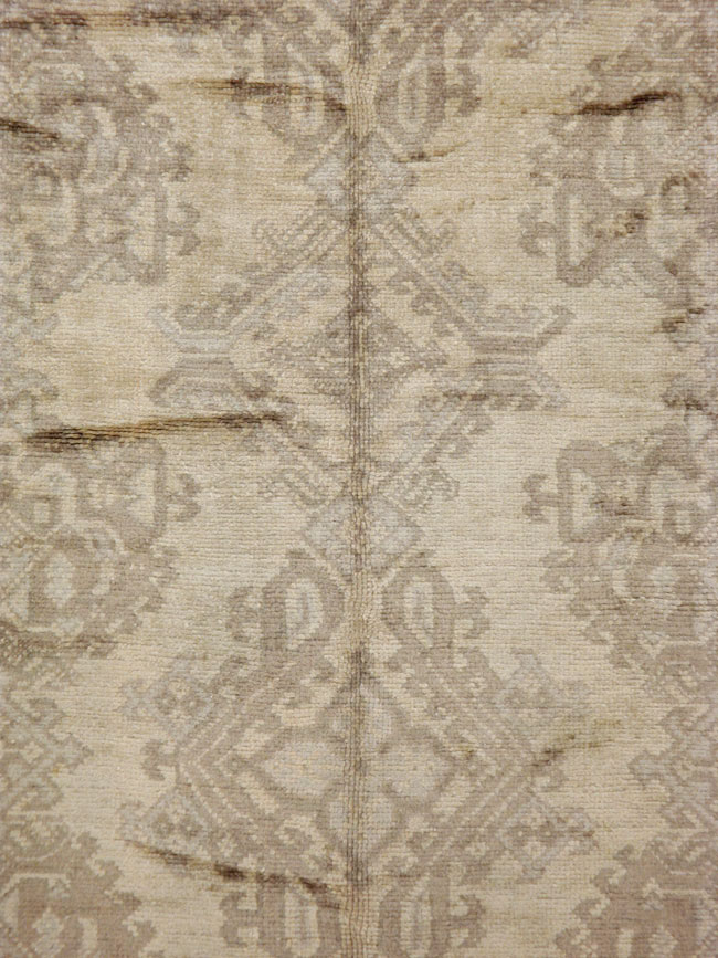 Antique Turkish Oushak Carpet, No.16519 - Galerie Shabab