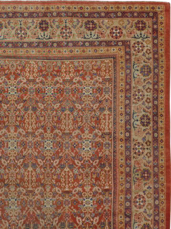 Antique Persian Mahal Carpet, No.16531 - Galerie Shabab