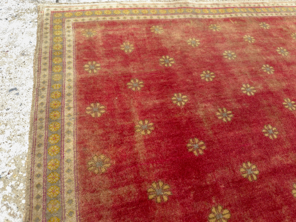 Antique Turkish Sivas Square Throw Rug, No.16541 - Galerie Shabab