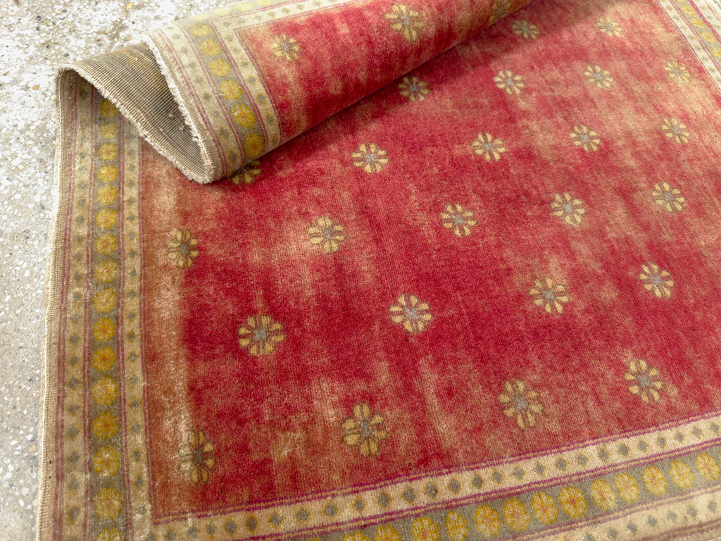Antique Turkish Sivas Square Throw Rug, No.16541 - Galerie Shabab