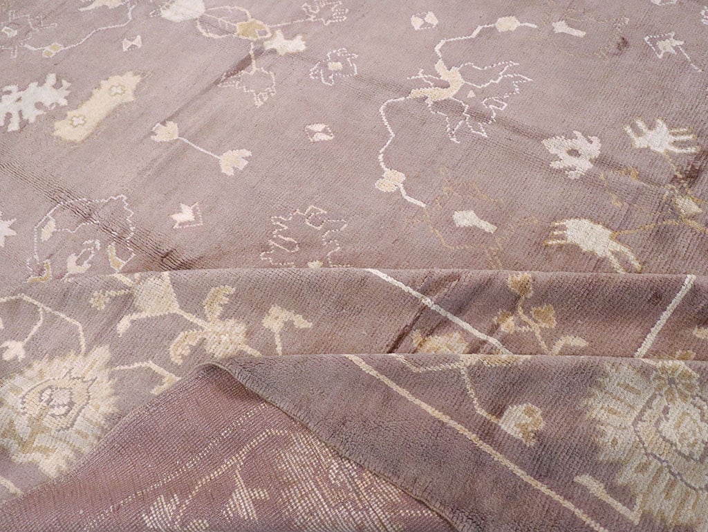 Antique Turkish Oushak Rug, No.16554 - Galerie Shabab