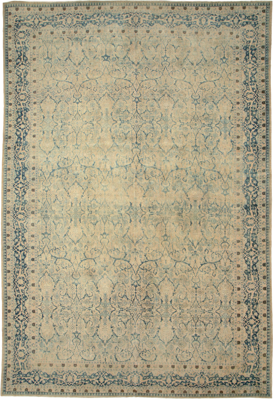 Antique Persian Tabriz Carpet, No.16566 - Galerie Shabab