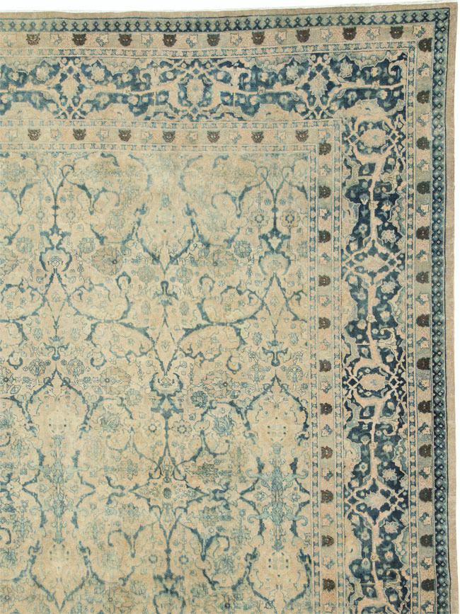 Antique Persian Tabriz Carpet, No.16566 - Galerie Shabab