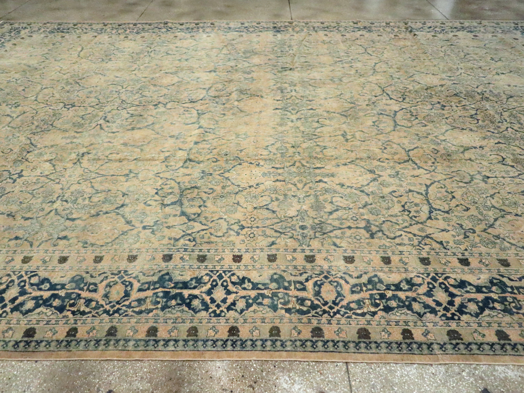 Antique Persian Tabriz Carpet, No.16566 - Galerie Shabab