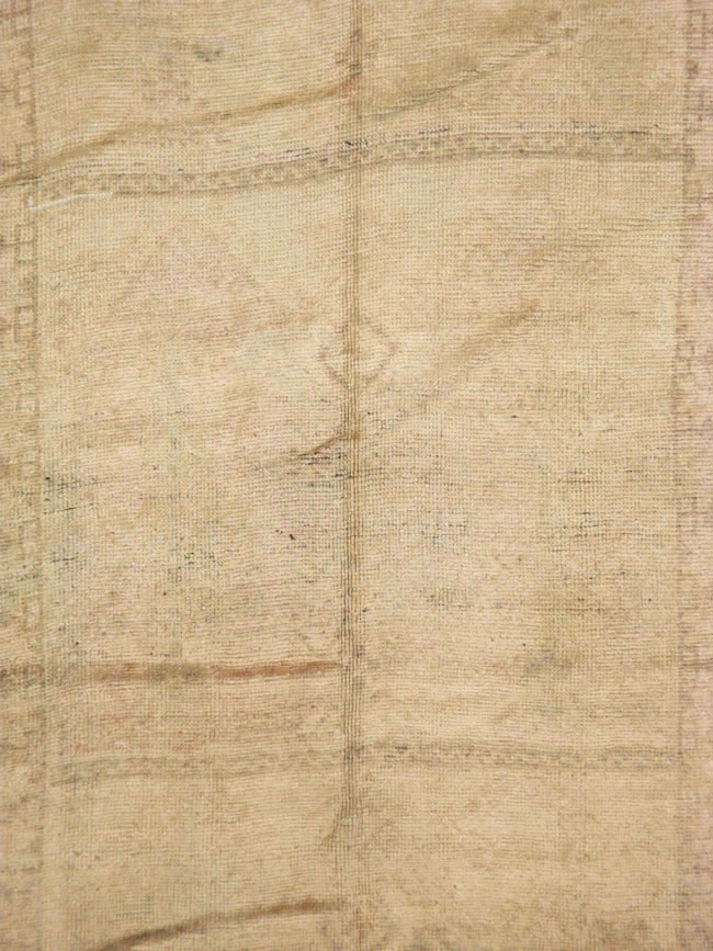 Antique Turkish Oushak Gallery Rug, No.16567 - Galerie Shabab