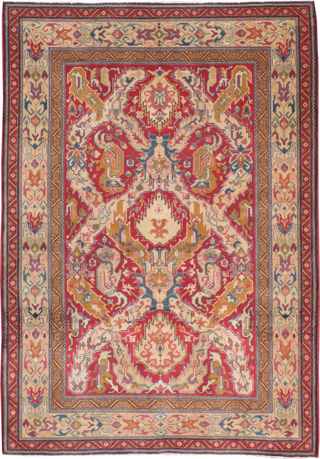 Antique Lahore Rug, No.16582 - Galerie Shabab
