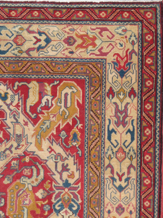Antique Lahore Rug, No.16582 - Galerie Shabab