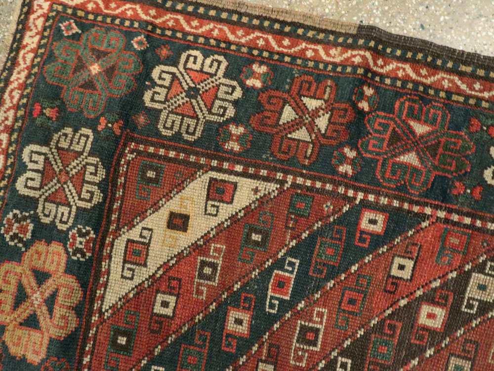 Antique Caucasian Kazak Rug, No.16583 - Galerie Shabab