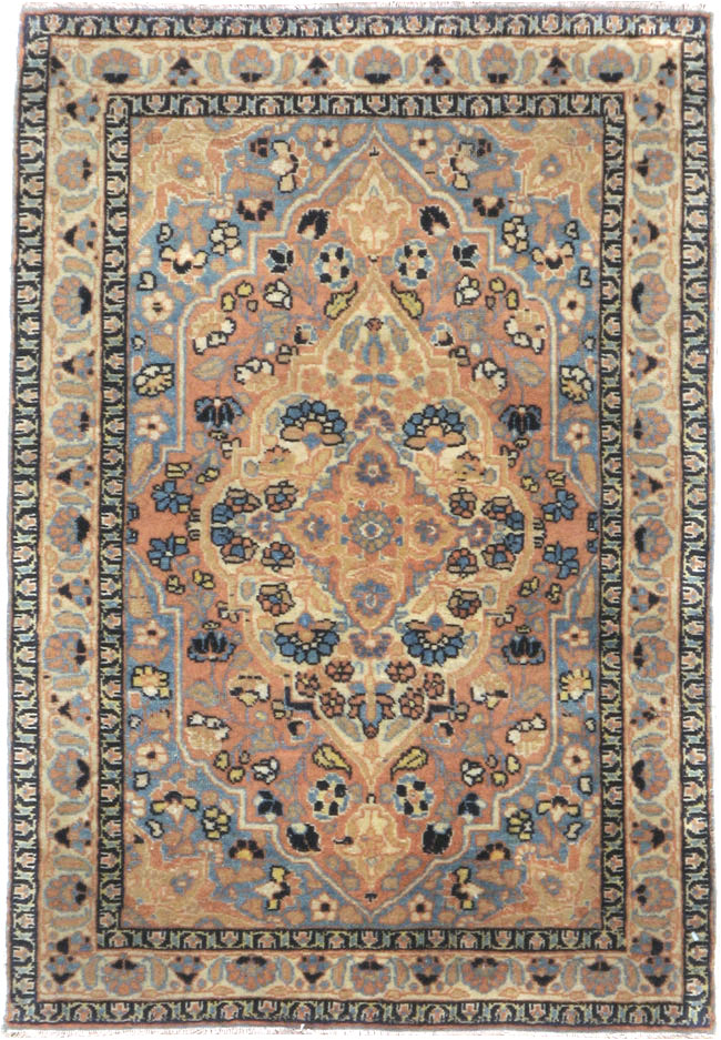 Antique Persian Tabriz Hagi Jalili Rug, No.16588 - Galerie Shabab