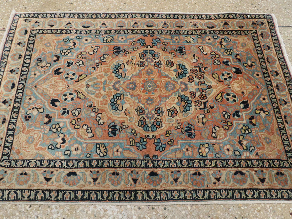 Antique Persian Tabriz Hagi Jalili Rug, No.16588 - Galerie Shabab
