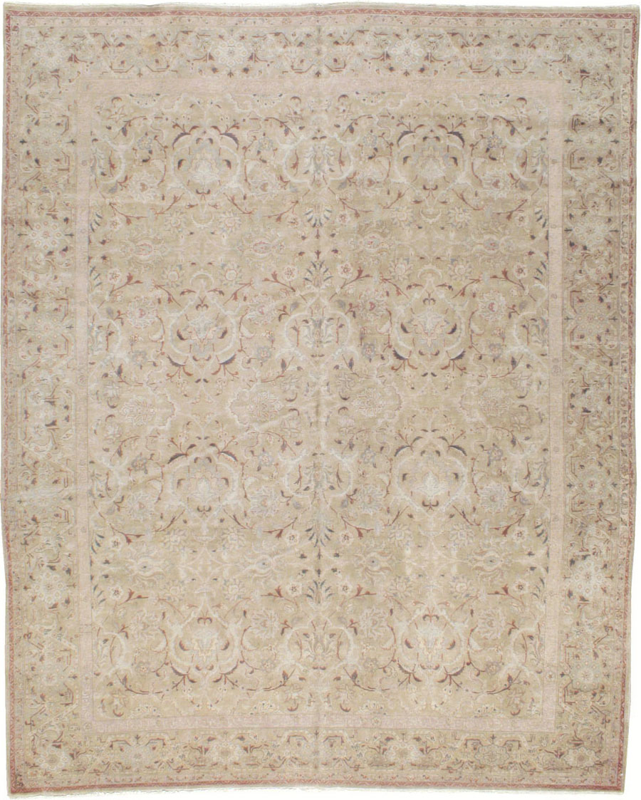 Antique Persian Tabriz Carpet, No.16604 - Galerie Shabab