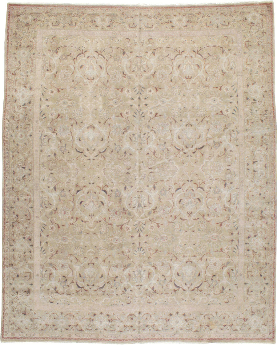 Antique Persian Tabriz Carpet, No.16604 - Galerie Shabab