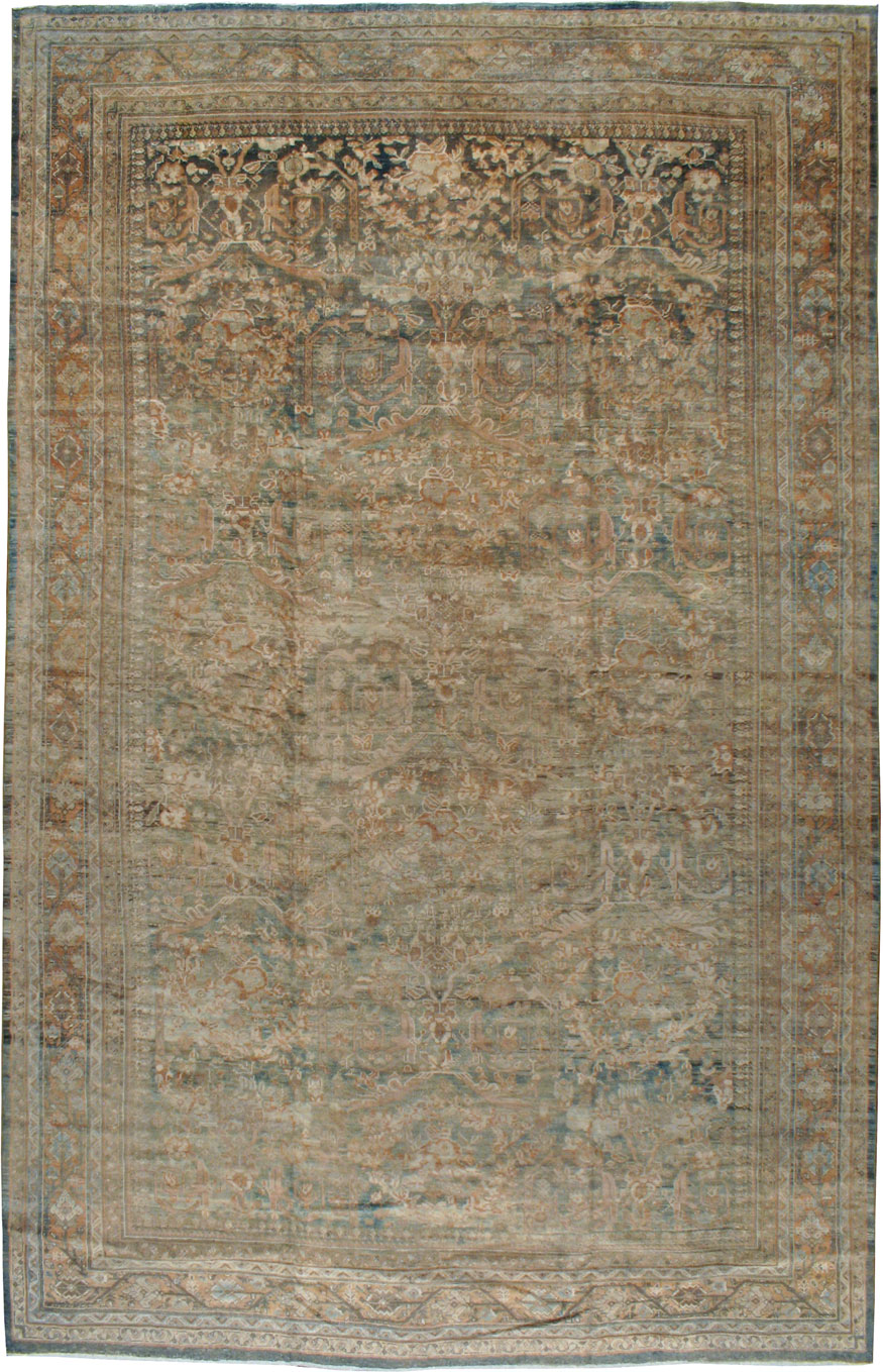 Antique Mahal Carpet, No.16607 - Galerie Shabab