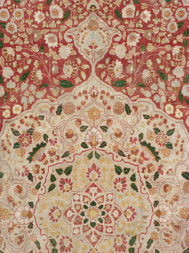 Antique Persian Tabriz Carpet, No.16633 - Galerie Shabab