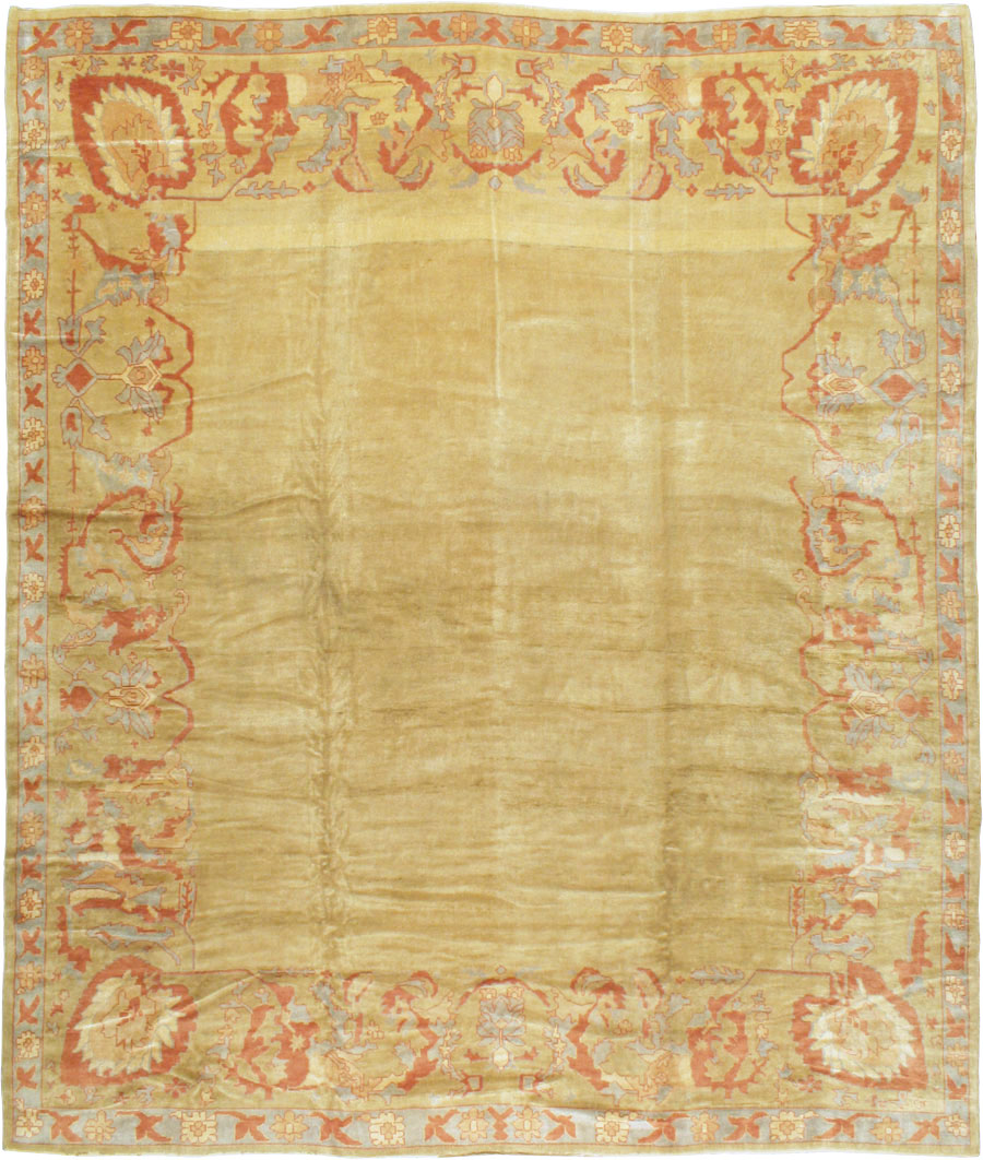 Modern Turkish Oushak Carpet, No.16634 - Galerie Shabab
