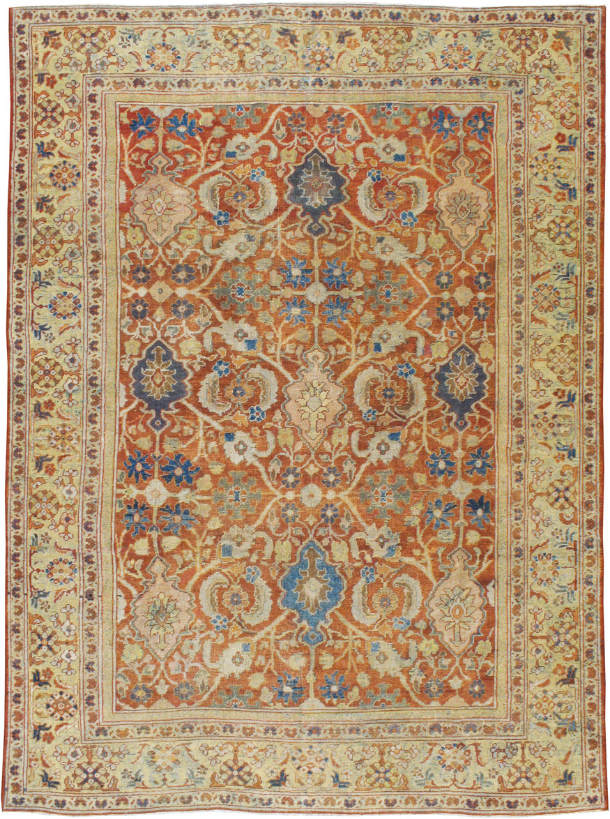 Antique Persian Mahal Carpet, No.16639 - Galerie Shabab
