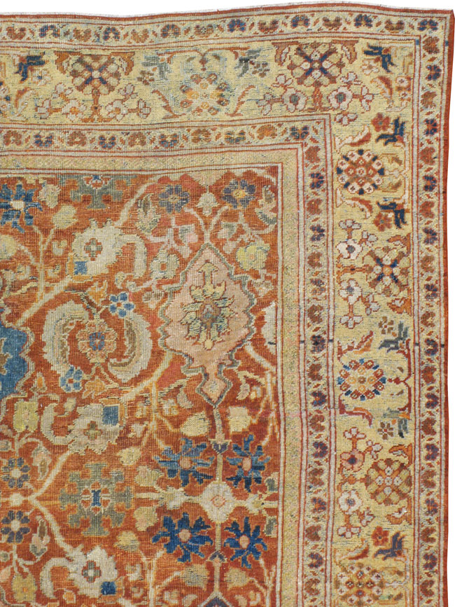 Antique Persian Mahal Carpet, No.16639 - Galerie Shabab
