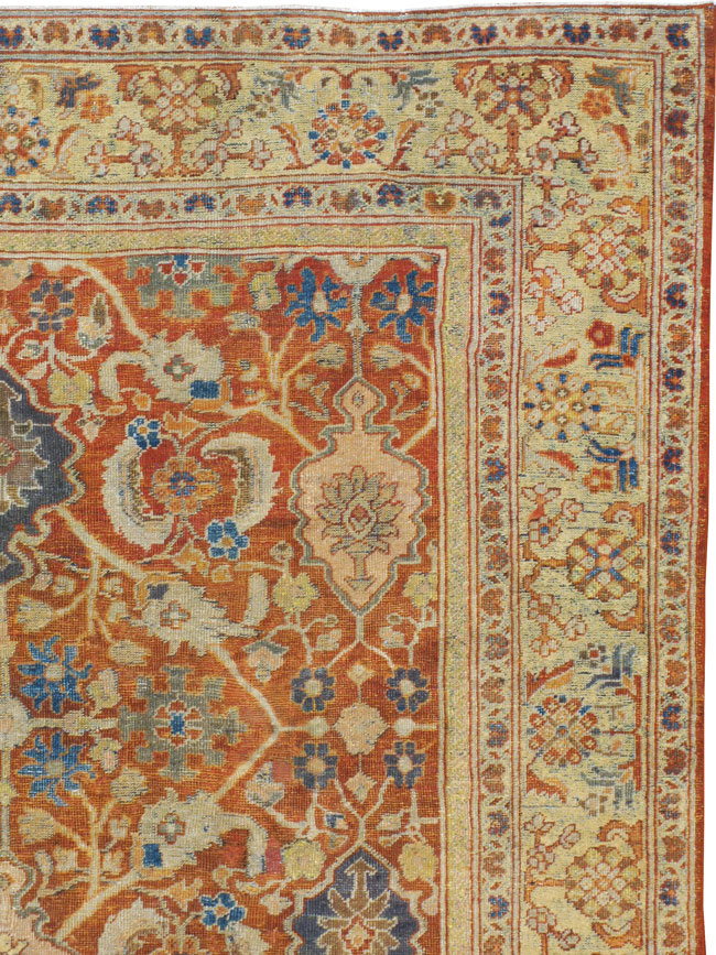 Antique Persian Mahal Carpet, No.16639 - Galerie Shabab