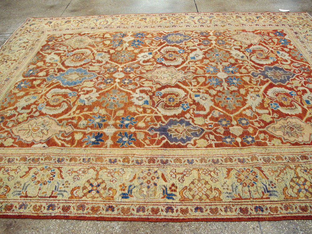 Antique Persian Mahal Carpet, No.16639 - Galerie Shabab