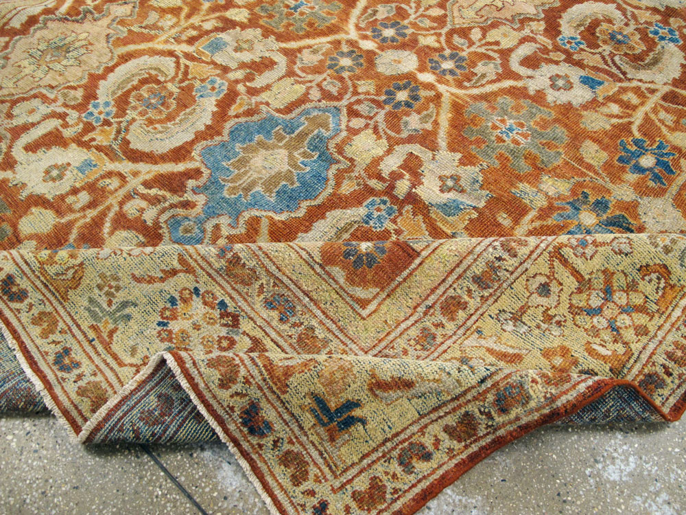 Antique Persian Mahal Carpet, No.16639 - Galerie Shabab