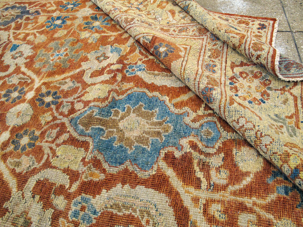 Antique Persian Mahal Carpet, No.16639 - Galerie Shabab