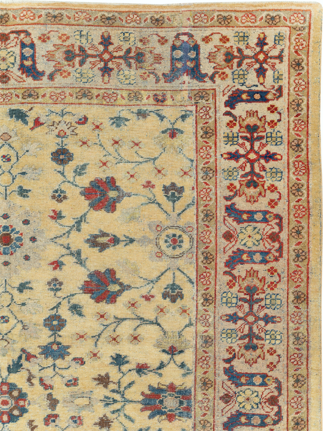 Antique Persian Mahal Carpet, No.16640 - Galerie Shabab