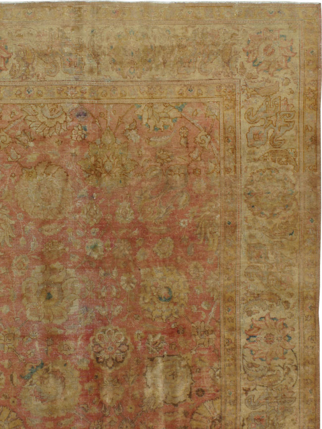 Antique Persian Tabriz Carpet, No.16642 - Galerie Shabab