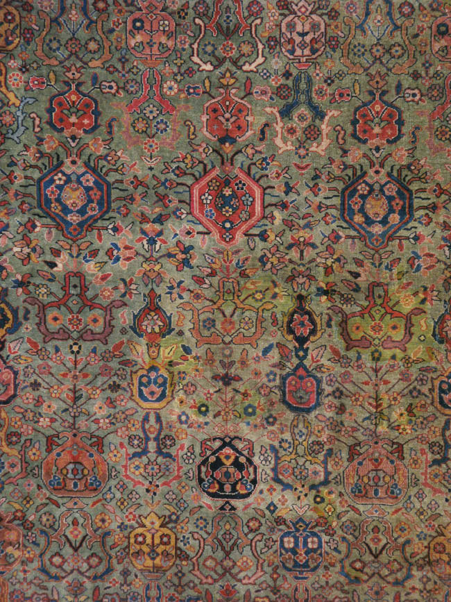 Antique Indian Agra Carpet, No.16650 - Galerie Shabab