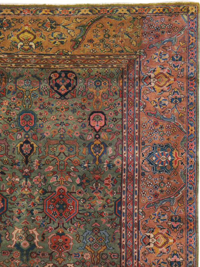 Antique Indian Agra Carpet, No.16650 - Galerie Shabab