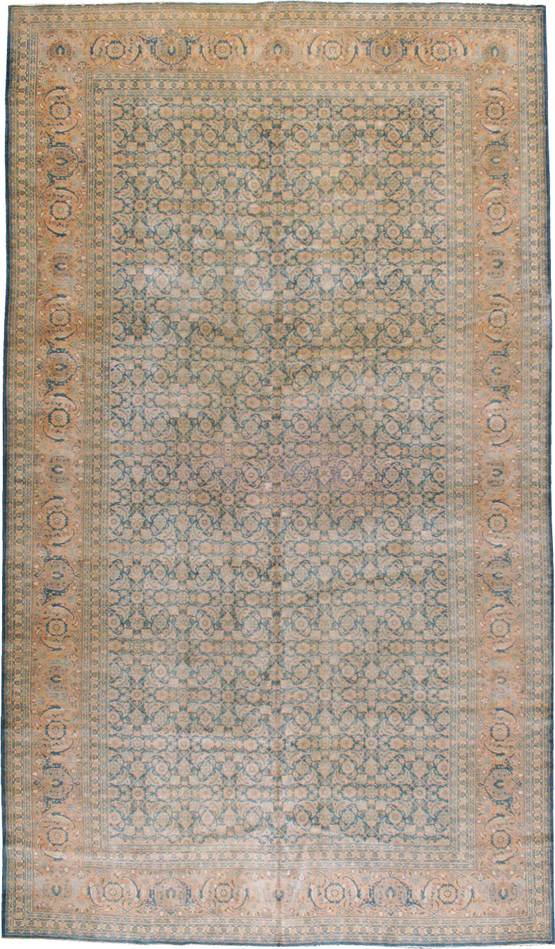 Antique Persian Tabriz Carpet, No.16652 - Galerie Shabab