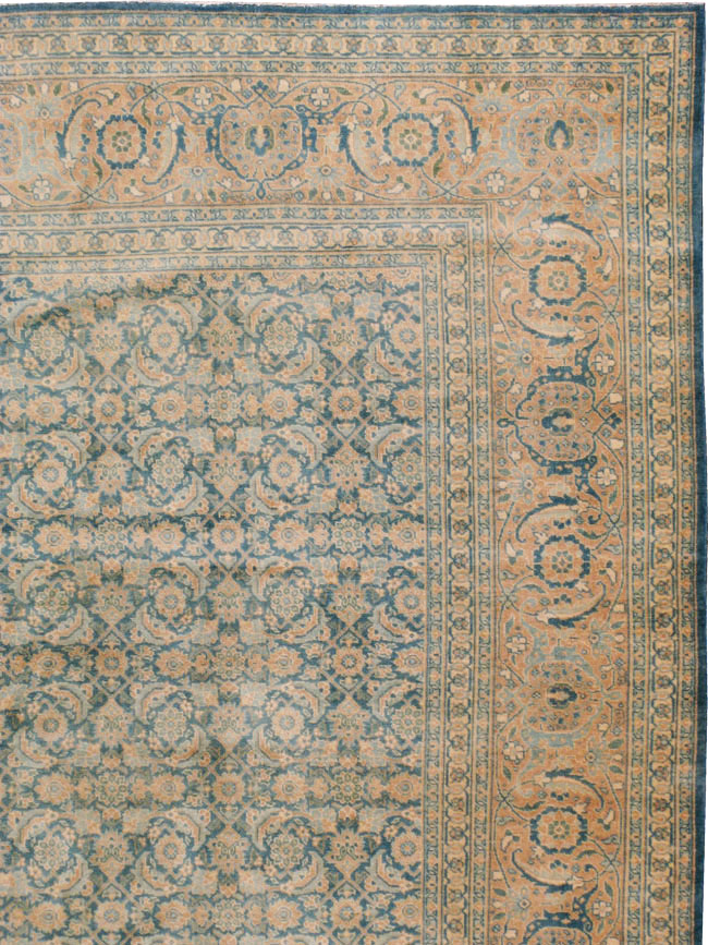 Antique Persian Tabriz Carpet, No.16652 - Galerie Shabab