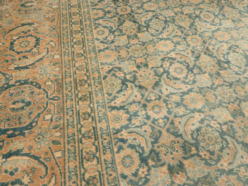 Antique Persian Tabriz Carpet, No.16652 - Galerie Shabab