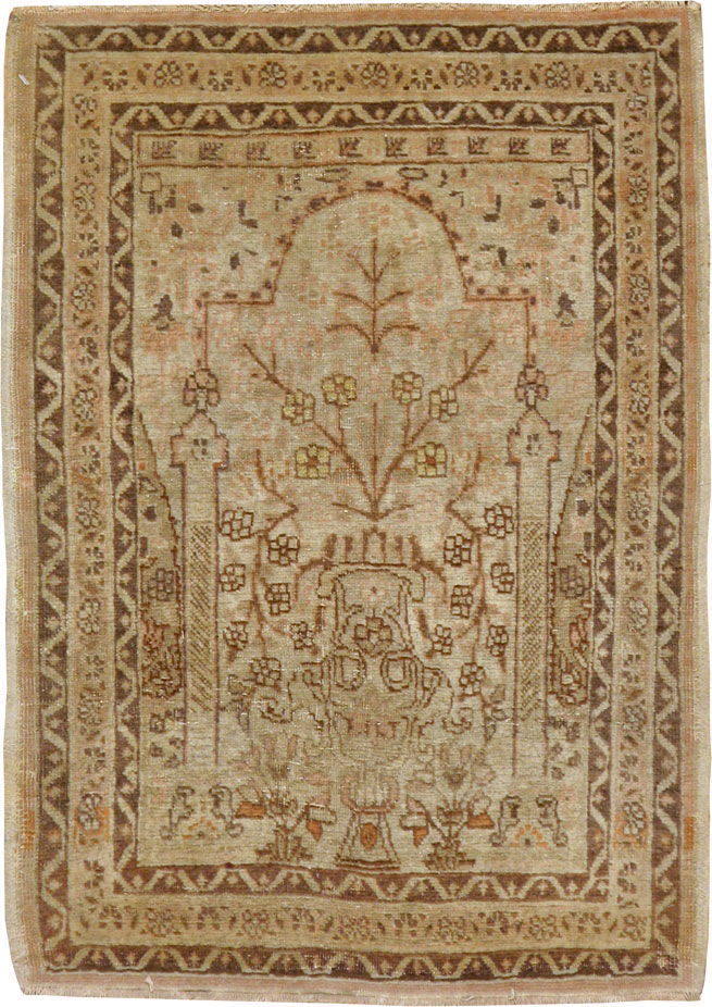 Antique Persian Tabriz Hagi Jalili Rug, No.16655 - Galerie Shabab