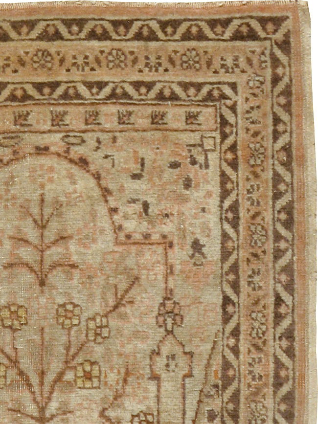 Antique Persian Tabriz Hagi Jalili Rug, No.16655 - Galerie Shabab