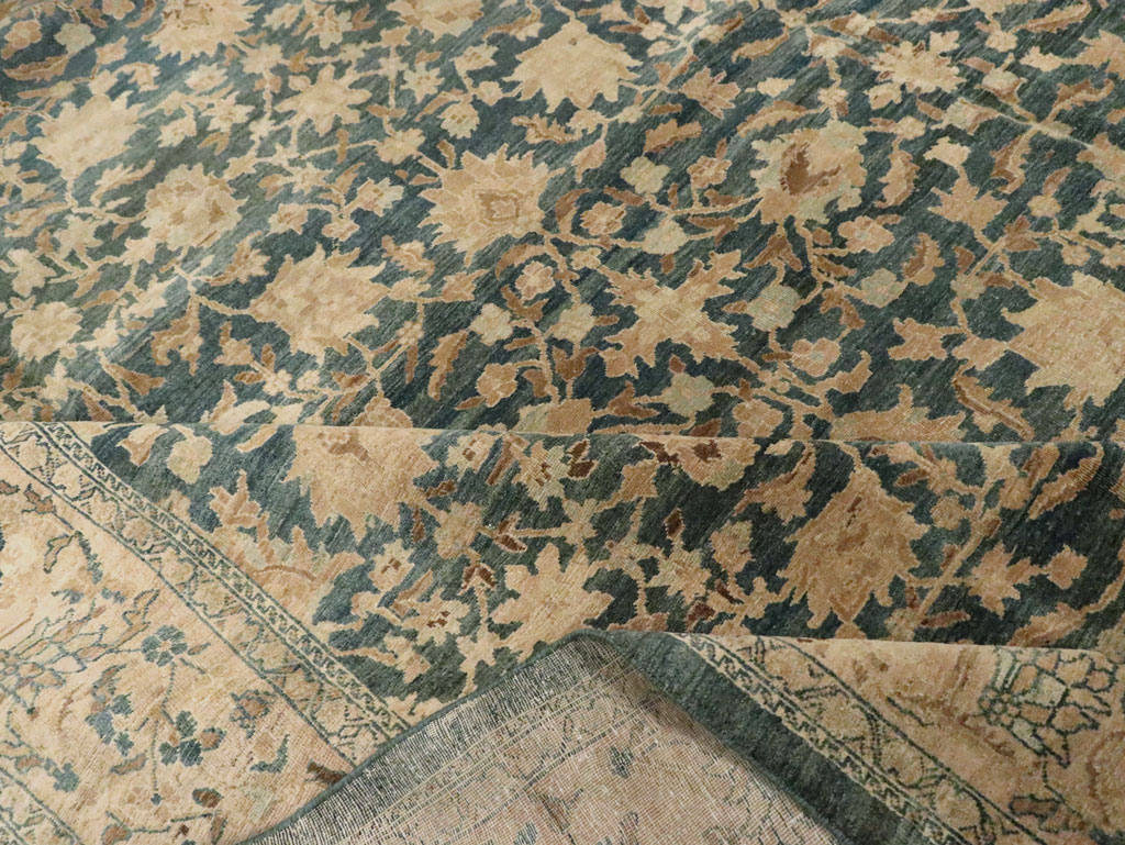 Antique Persian Tabriz Carpet, No.16660 - Galerie Shabab