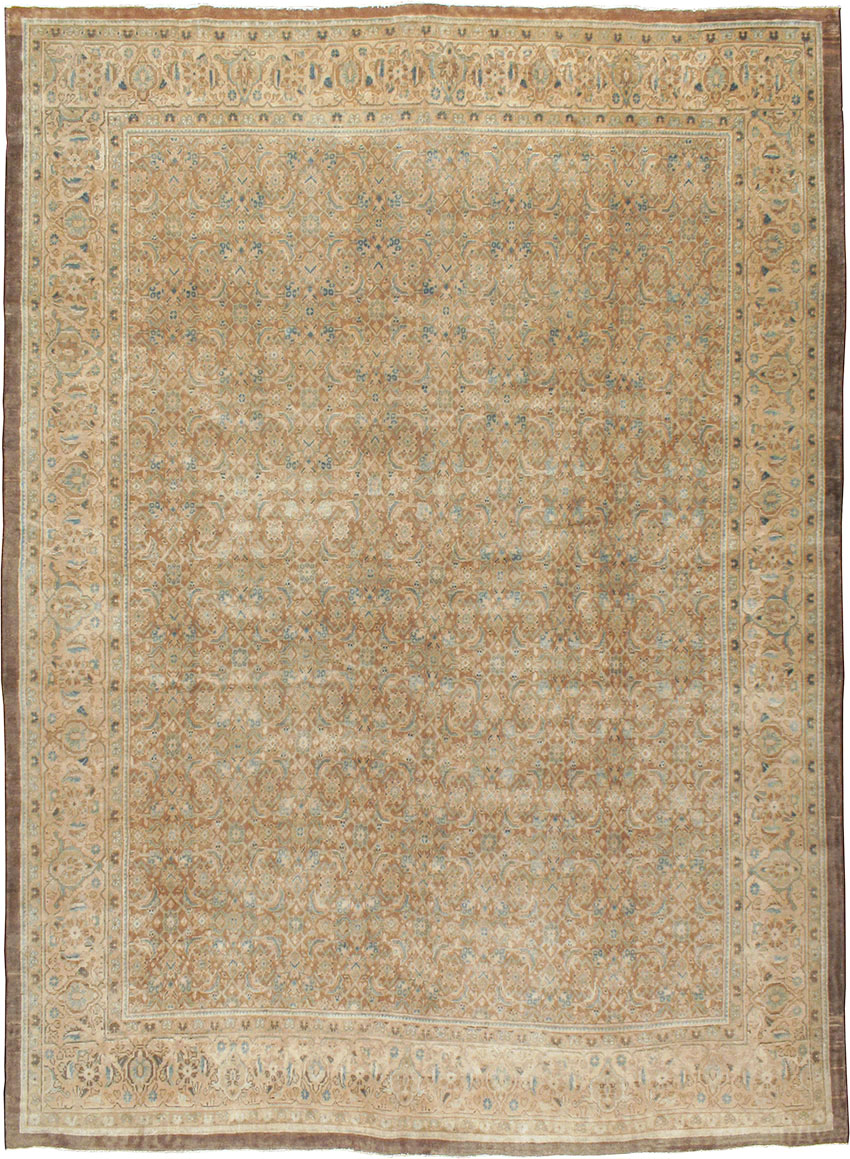 Vintage Persian Mahal Carpet, No.16661 - Galerie Shabab