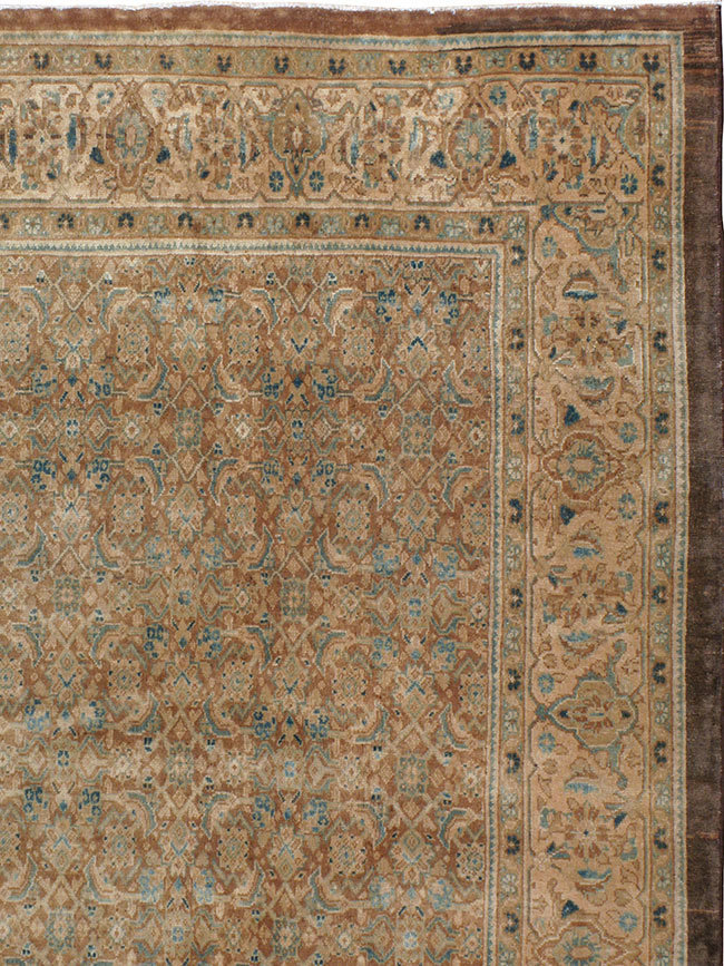 Vintage Persian Mahal Carpet, No.16661 - Galerie Shabab