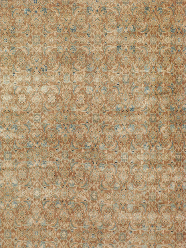 Vintage Persian Mahal Carpet, No.16661 - Galerie Shabab