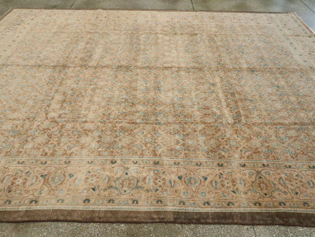 Vintage Persian Mahal Carpet, No.16661 - Galerie Shabab