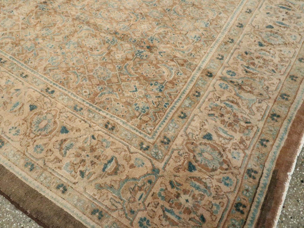 Vintage Persian Mahal Carpet, No.16661 - Galerie Shabab