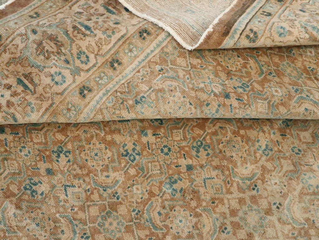 Vintage Persian Mahal Carpet, No.16661 - Galerie Shabab