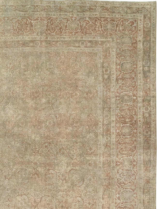 Antique Persian Lavar Kerman Oversize Carpet, No.16668 - Galerie Shabab