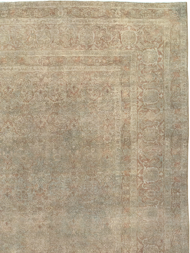 Antique Persian Lavar Kerman Oversize Carpet, No.16668 - Galerie Shabab