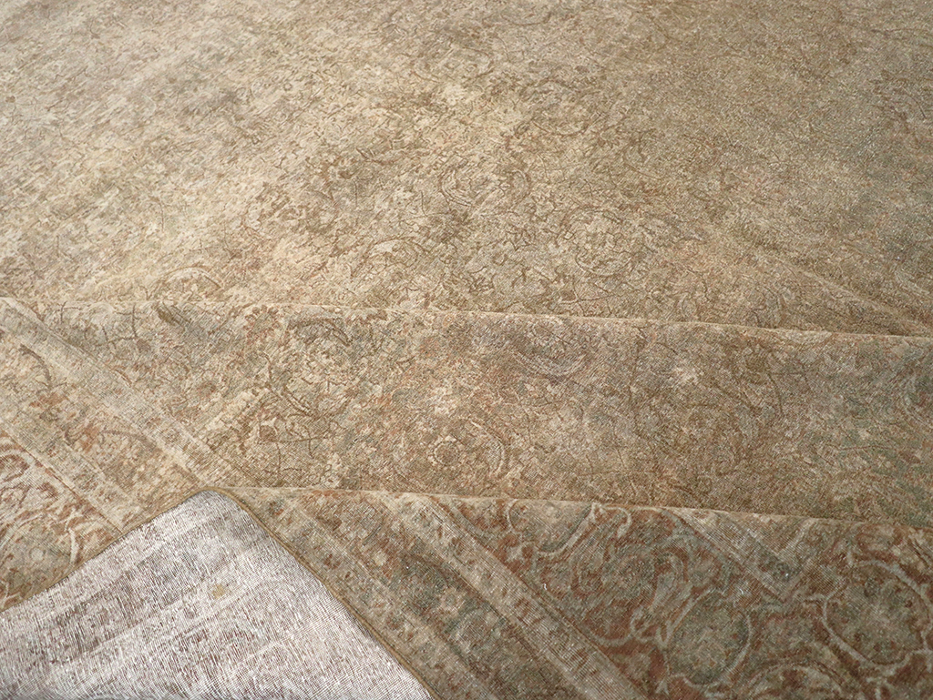 Antique Persian Lavar Kerman Oversize Carpet, No.16668 - Galerie Shabab