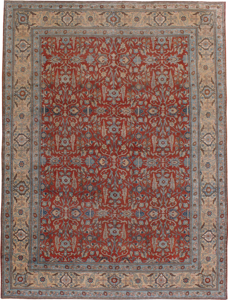 Antique Tabriz Carpet, No.16669 - Galerie Shabab