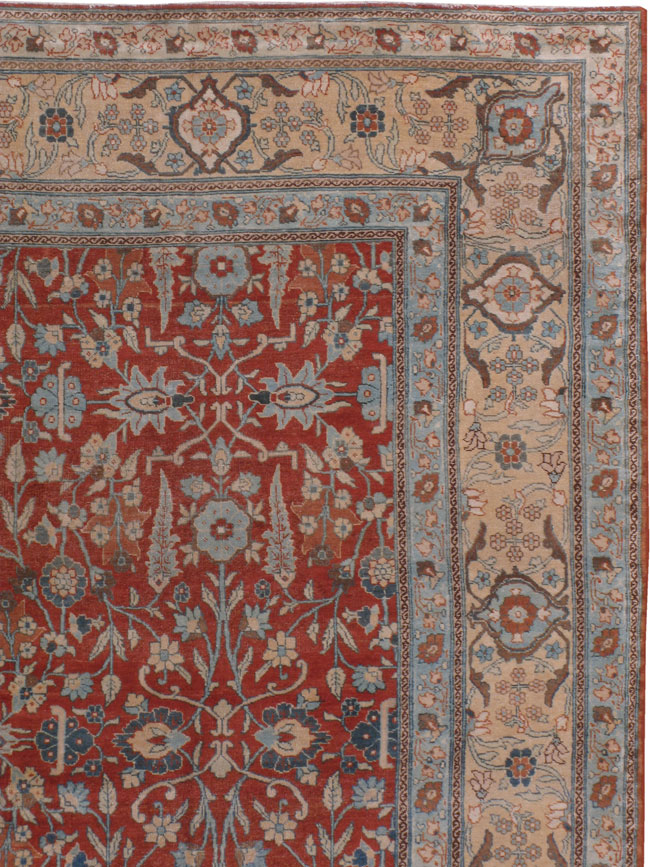 Antique Tabriz Carpet, No.16669 - Galerie Shabab