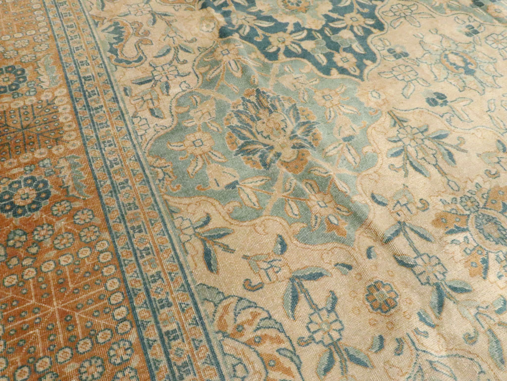 Antique Persian Tabriz Carpet, No.16670 - Galerie Shabab